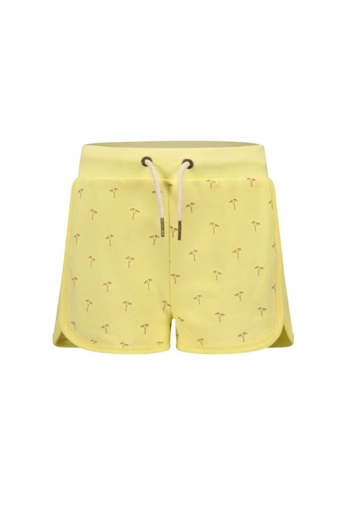 Like Flo Meisjes sweat short - Zacht geel Like FLO Meisjes sweat short - Zacht geel100% CO