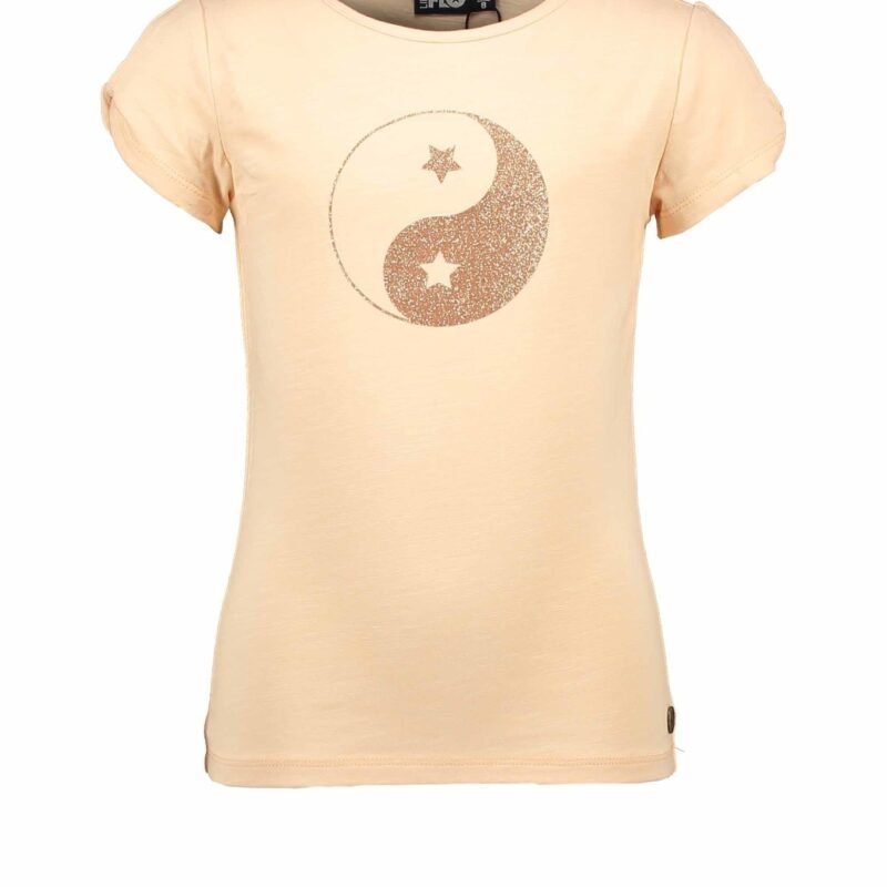 Like Flo Meisjes t-shirt open schouder - Soft peach Like FLO Meisjes t-shirt open schouder - Soft peach95% cotton 5% lycra
