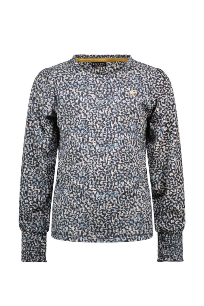 Like Flo Meisjes top - Evy - Window maze Like Flo Meisjes top - Evy - Window mazeMateriaal 95%VI 5%EA