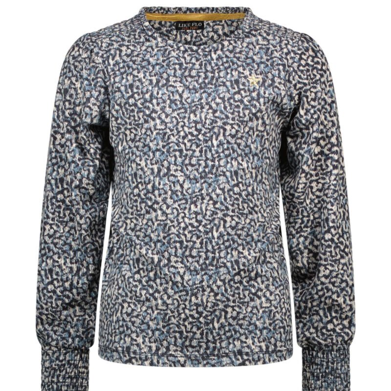 Like Flo Meisjes top - Evy - Window maze Like Flo Meisjes top - Evy - Window mazeMateriaal 95%VI 5%EA