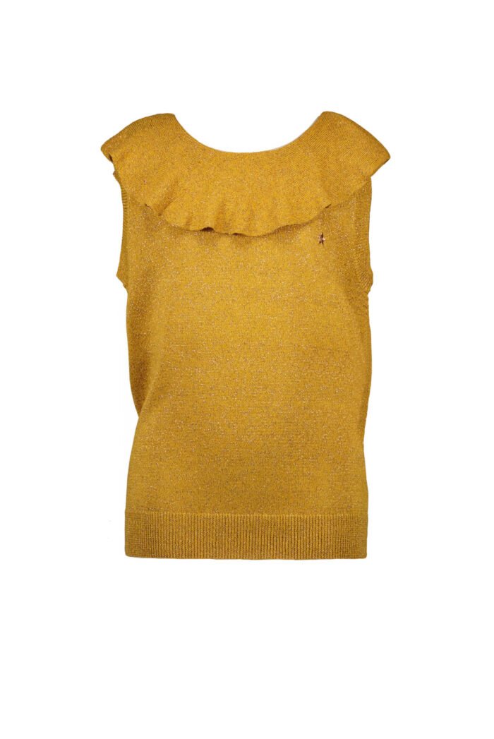 Like Flo Meisjes top gebreid - Bronz Like FLO Meisjes top gebreid - Bronz93% viscose 7% nylon