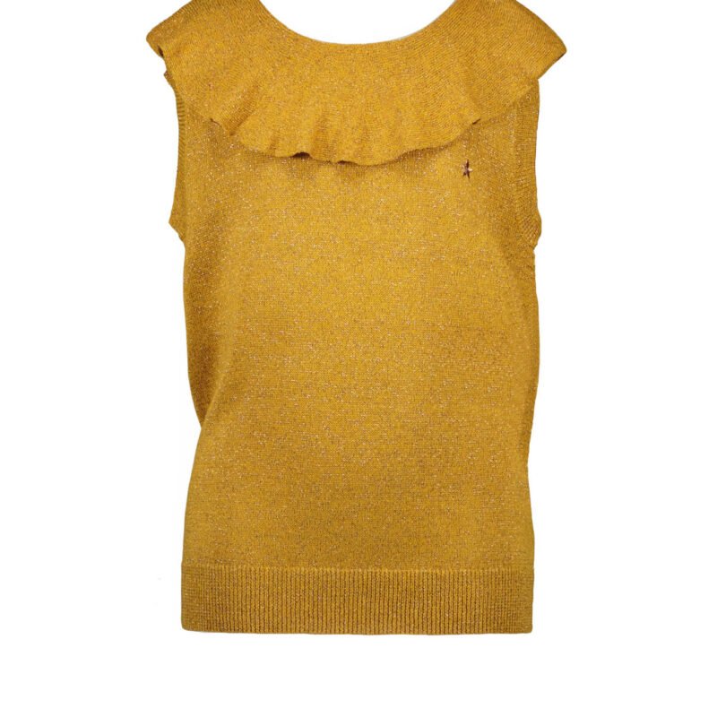 Like Flo Meisjes top gebreid - Bronz Like FLO Meisjes top gebreid - Bronz93% viscose 7% nylon
