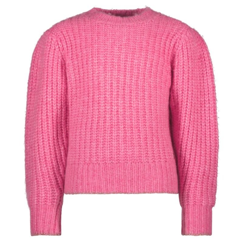 Like Flo Meisjes trui gebreid - Door - Helder roze Like Flo Meisjes trui gebreid - Door - Helder rozeMateriaal 52%PE 38%PAN 10%VI