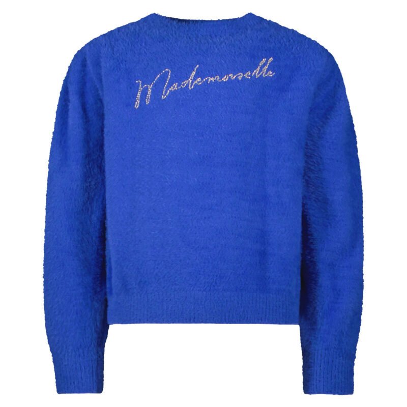 Like Flo Meisjes trui gebreid lurex & embroidery - Dunya - Kobalt blauw Like Flo Meisjes trui gebreid lurex & embroidery - Dunya - Kobalt blauwMateriaal 65%PA 29%CO 6%WO