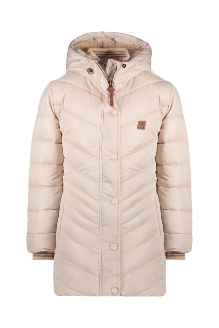 Like Flo Meisjes winterjas lang - Alina - Kit Like FLO Meisjes winterjas lang - Alina - KitMateriaal 100% RPE