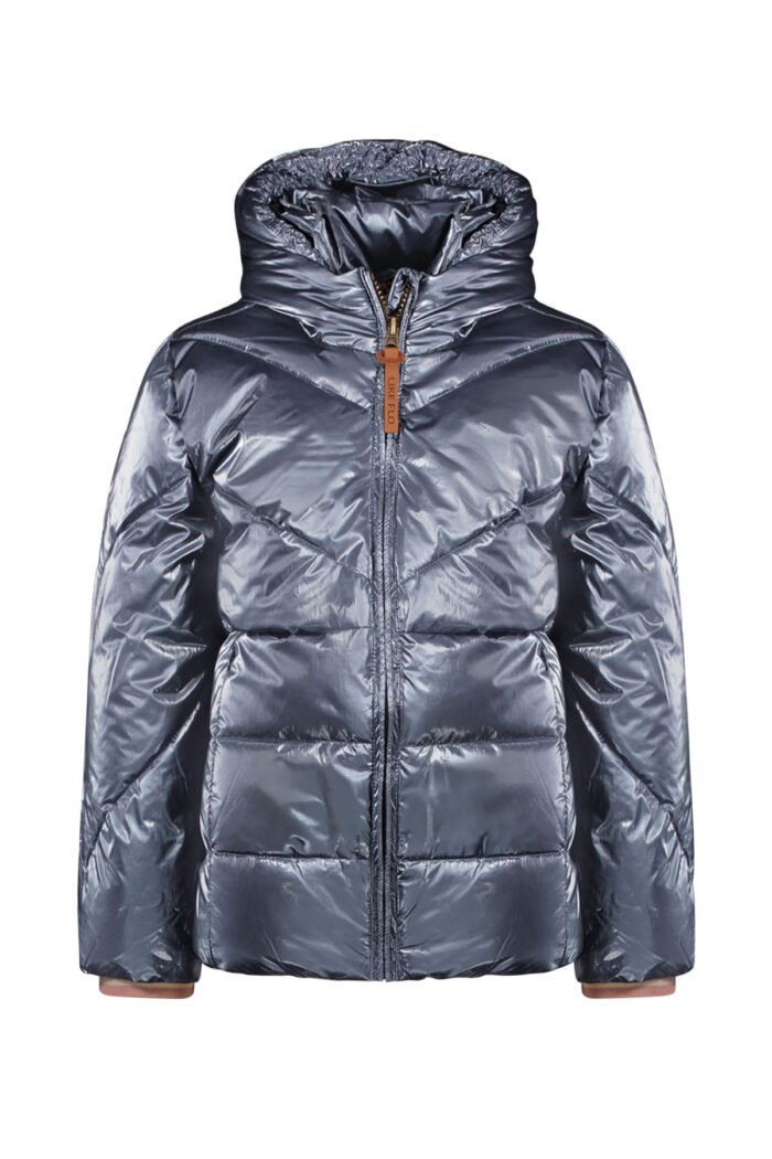Like Flo Meisjes winterjas met capuchon - Ashley - Blauw Like FLO Meisjes winterjas met capuchon - Ashley - BlauwMateriaal 100% RPE