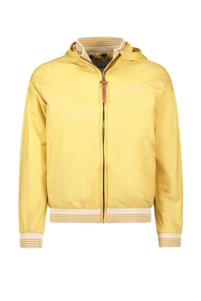 Like Flo Meisjes zomerjas met capuchon - Honey Like FLO Meisjes zomerjas met capuchon - Honey100% PE