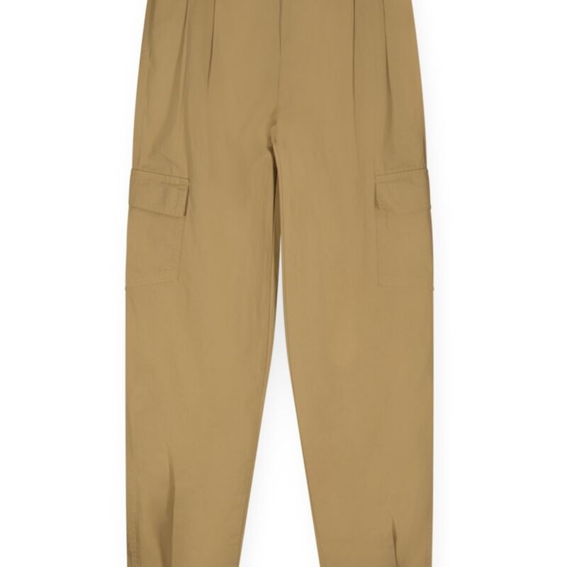 Like Flo Teens - Meisjes broek twill - Fien - Kahki groen Like Flo Meisjes broek twill - Fien - Kahki groenMateriaal 100%CO