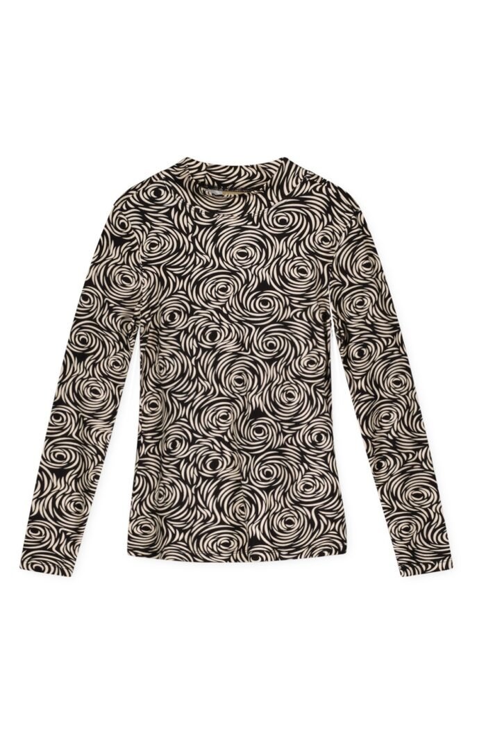 Like Flo Teens - Meisjes col trui viscose - Elin - Antraciet Like Flo Meisjes col trui viscose - Elin - AntracietMateriaal 95%VI 5%EA