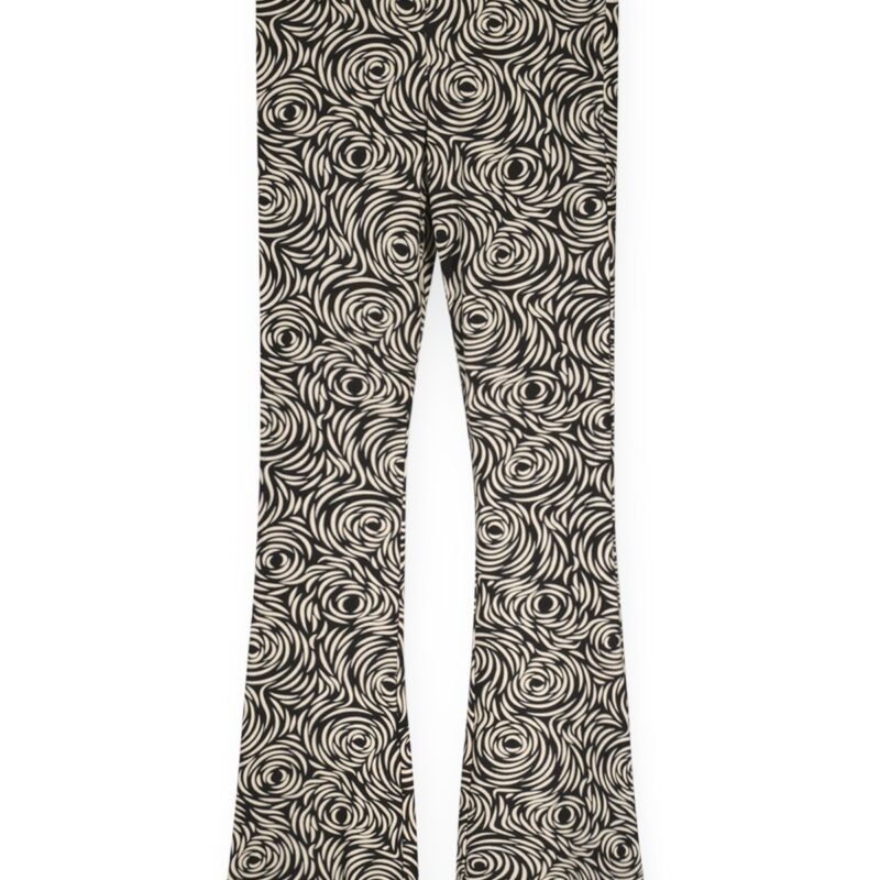 Like Flo Teens - Meisjes flair broek viscose - Flore - Antraciet Like Flo Meisjes flair broek viscose - Flore - AntracietMateriaal 95%VI 5%EA