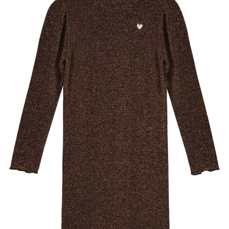 Like Flo Teens - Meisjes jurk lurex glitter - Moni - Multi Like Flo Meisjes jurk lurex glitter - Moni - MultiMateriaal 100% PE