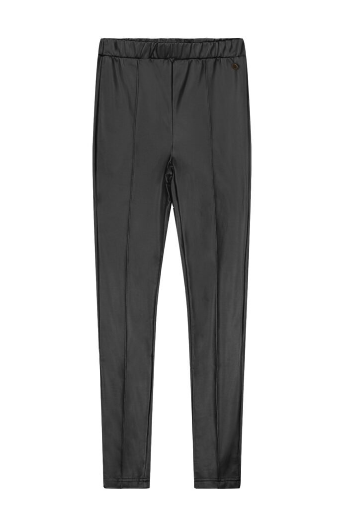 Like Flo Teens - Meisjes legging PU - Fiona - Zwart Like Flo Meisjes legging PU - Fiona - ZwartMateriaal 100%PU