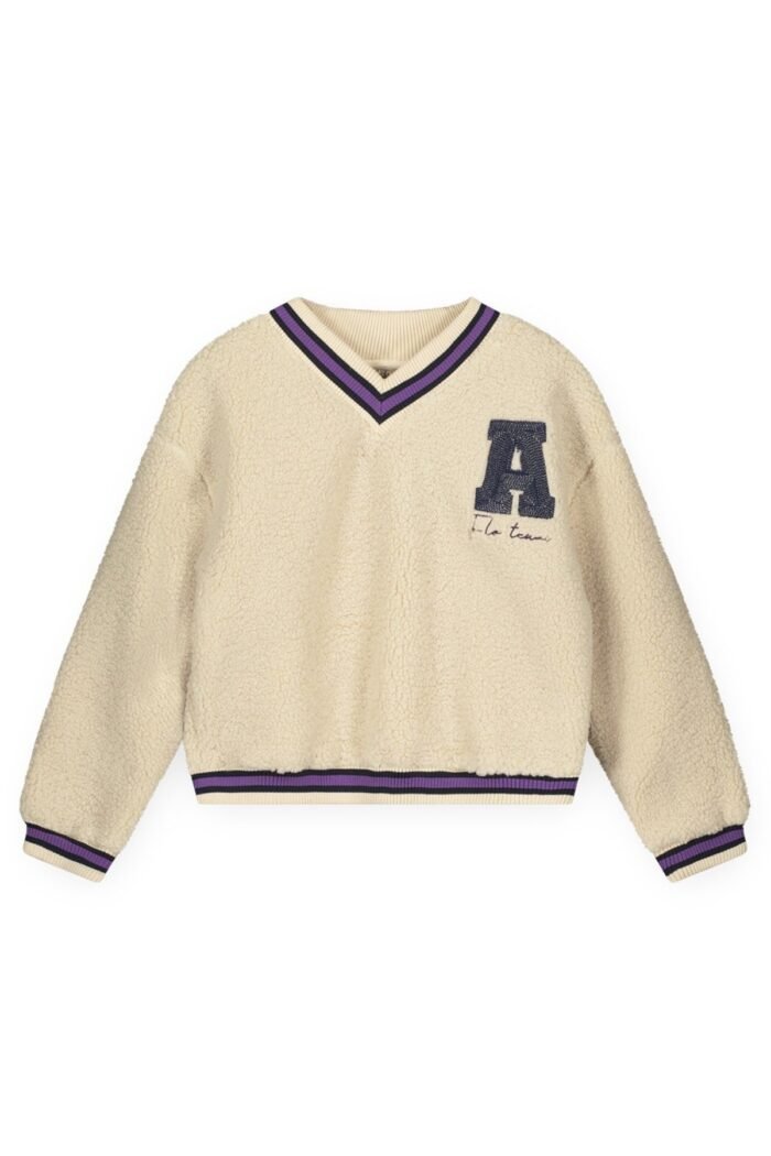 Like Flo Teens - Meisjes sweater teddy - Delphi - Kit Like Flo Meisjes sweater teddy - Delphi - KitMateriaal 100%PE