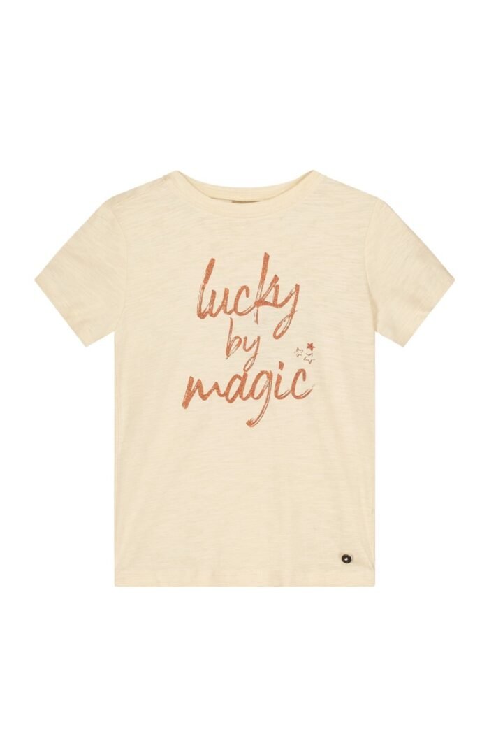 Like Flo Teens - Meisjes t-shirt SS tekst - Ella - Kit Like Flo Meisjes t-shirt SS tekst - Ella - KitMateriaal 100%GOTS