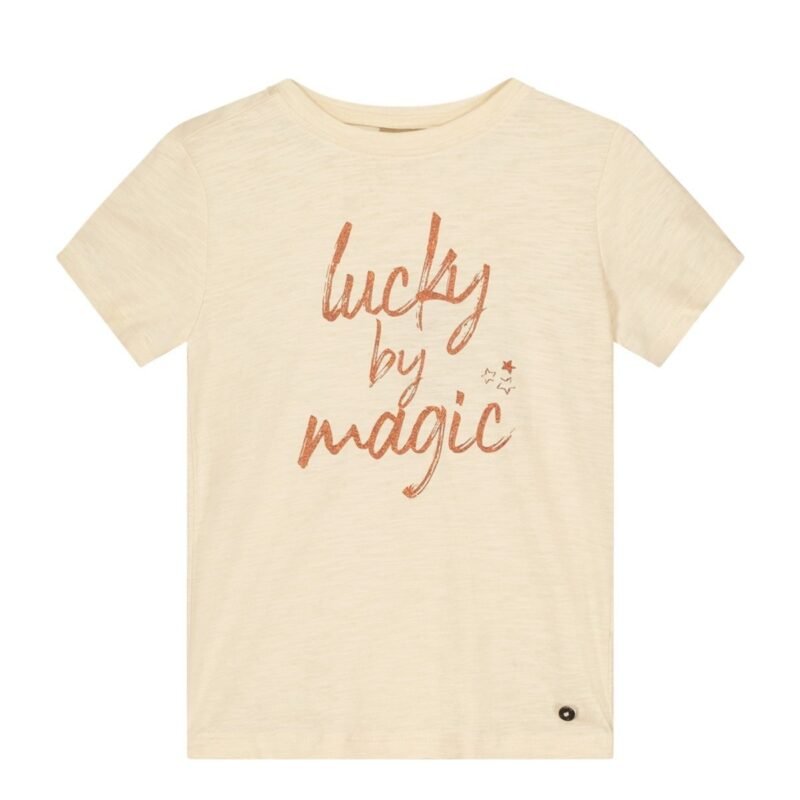 Like Flo Teens - Meisjes t-shirt SS tekst - Ella - Kit Like Flo Meisjes t-shirt SS tekst - Ella - KitMateriaal 100%GOTS