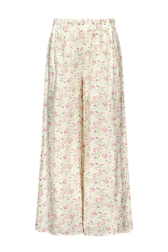 Like Flo Zomer broek meisjes AOP multi - wide leg Like FLO Zomer broek meisjes AOP multi - wide legMateriaal 80% viscose