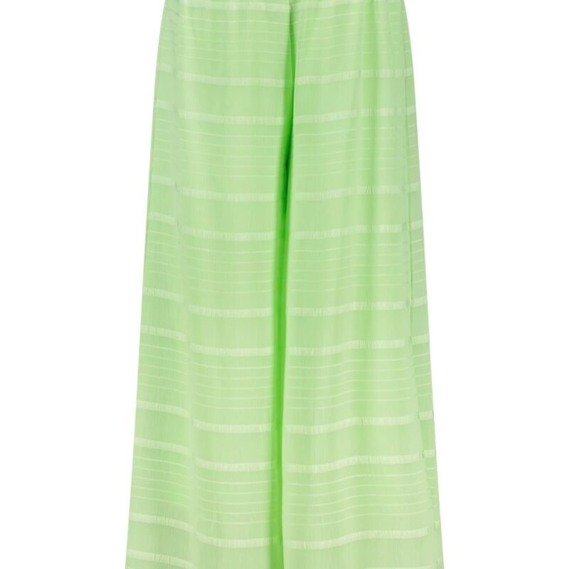 Like Flo Zomer broek meisjes Mint groen - wide leg Like FLO Zomer broek meisjes Mint groen - wide legMateriaal 100% polyesther