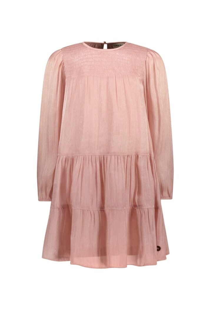 Like Flo Zomer jurk meisjes Licht roze - gelaagd Like FLO Zomer jurk meisjes Licht roze - gelaagdMateriaal 100% polyesther
