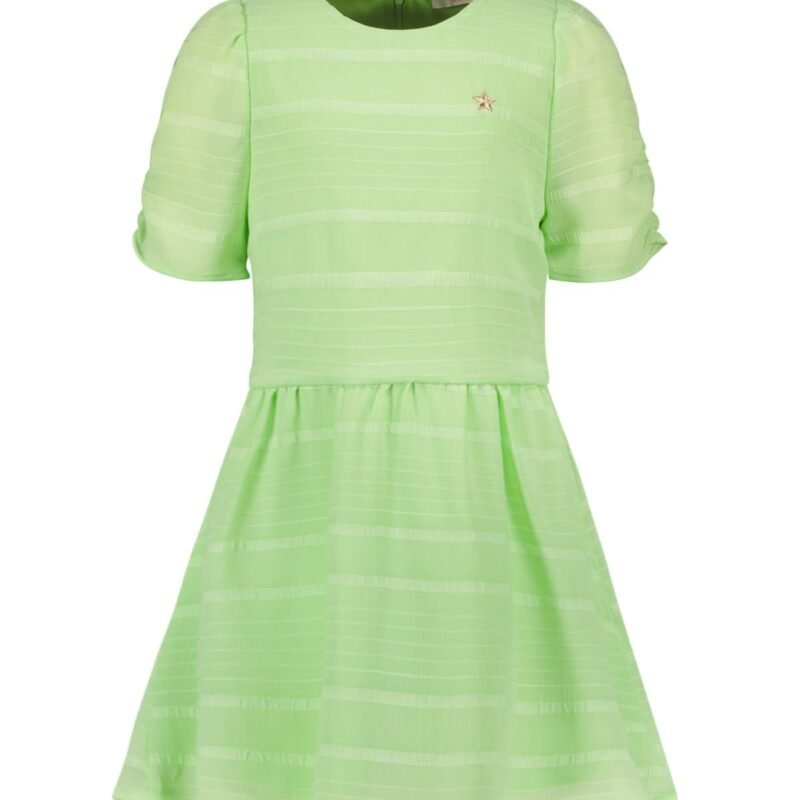 Like Flo Zomer jurk meisjes Mint groen - Like FLO Zomer jurk meisjes Mint groen - Materiaal 100% polyesther