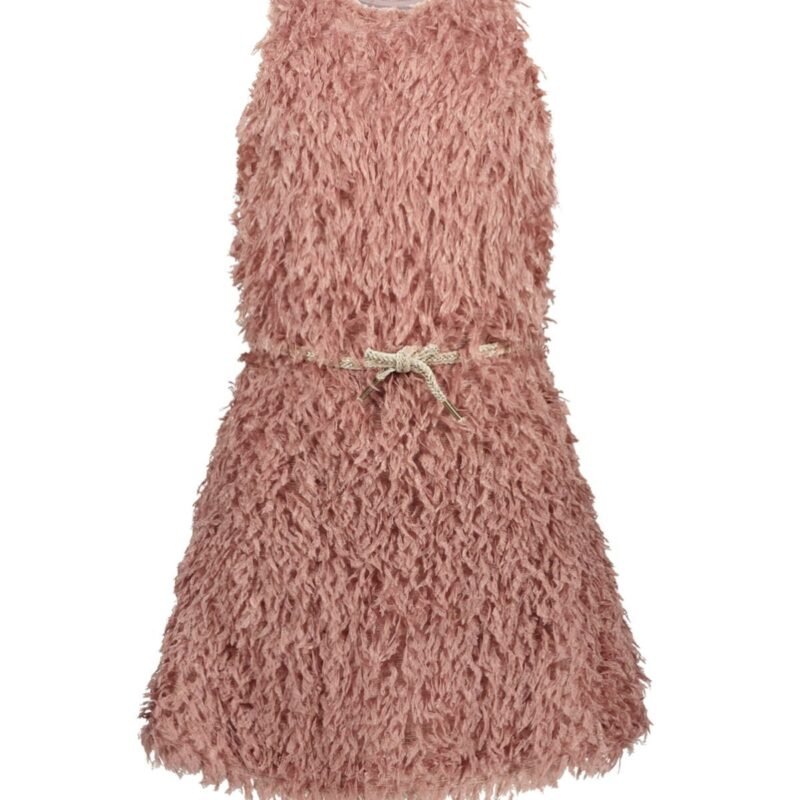 Like Flo Zomer jurk meisjes Roze - veren Like FLO Zomer jurk meisjes Roze - verenMateriaal 100% polyesther