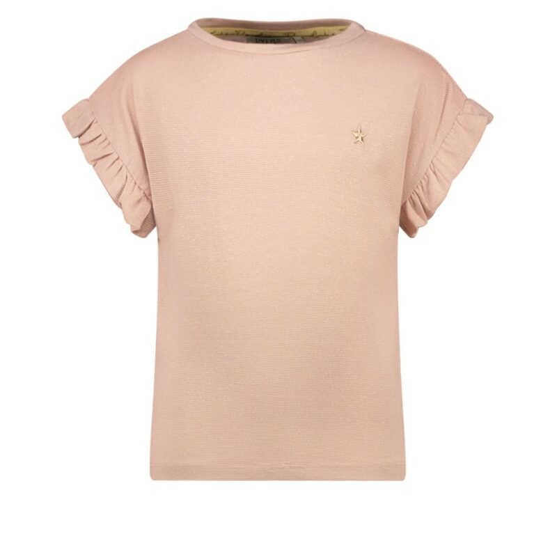 Like Flo Zomer shirt meisjes Licht roze - glitter Like FLO Zomer shirt meisjes Licht roze - glitterMateriaal 65% evi
