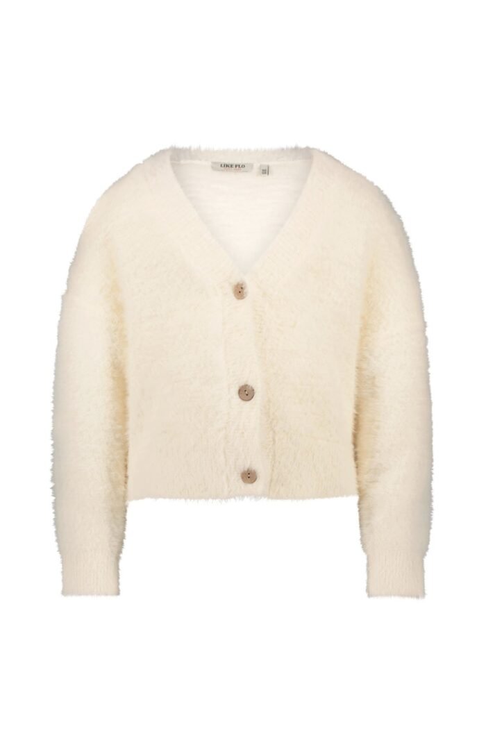 Like Flo Zomer vest meisjes Off wit - fluffy Like FLO Zomer vest meisjes Off wit - fluffyMateriaal 75% polyaminde