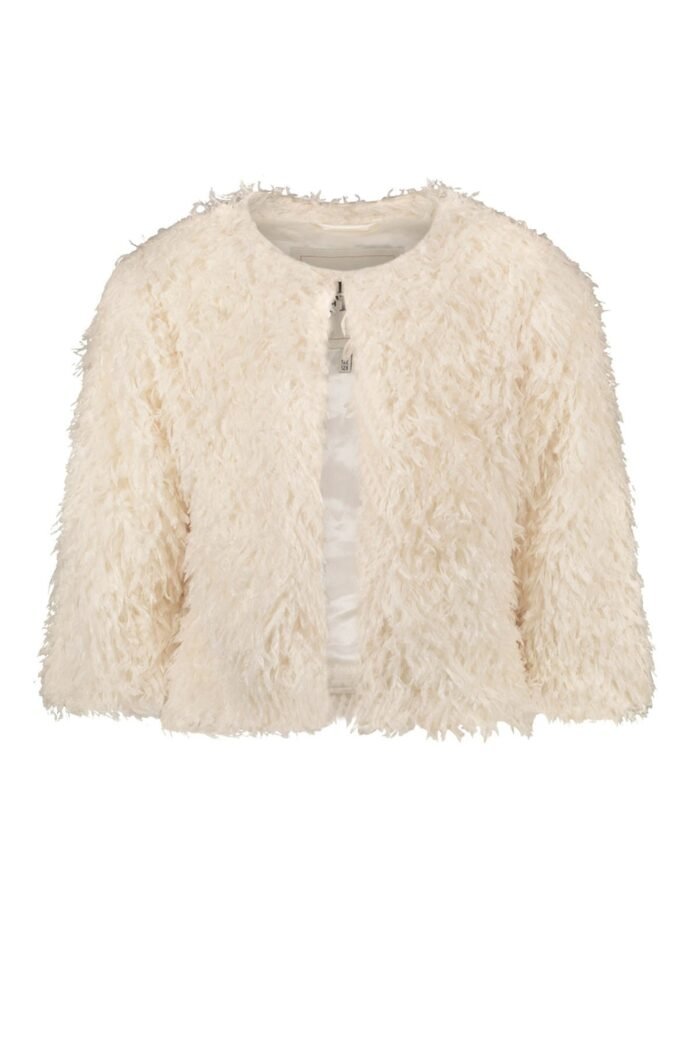 Like Flo Zomer vest meisjes Off wit - veren Like FLO Zomer vest meisjes Off wit - verenMateriaal 100% polyesther