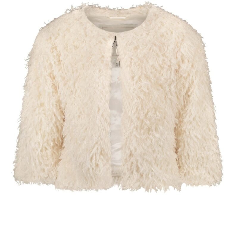 Like Flo Zomer vest meisjes Off wit - veren Like FLO Zomer vest meisjes Off wit - verenMateriaal 100% polyesther