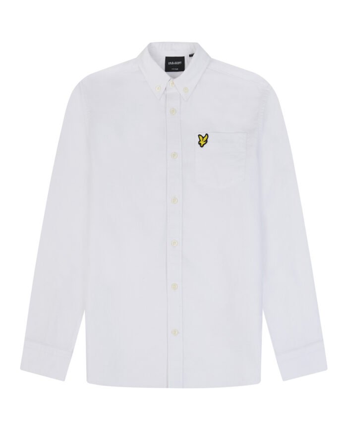 Lyle & Scott Blouse Oxford - Wit Lyle & Scott Blouse Oxford - WitMateriaal BODY SHELL 100% COTTON