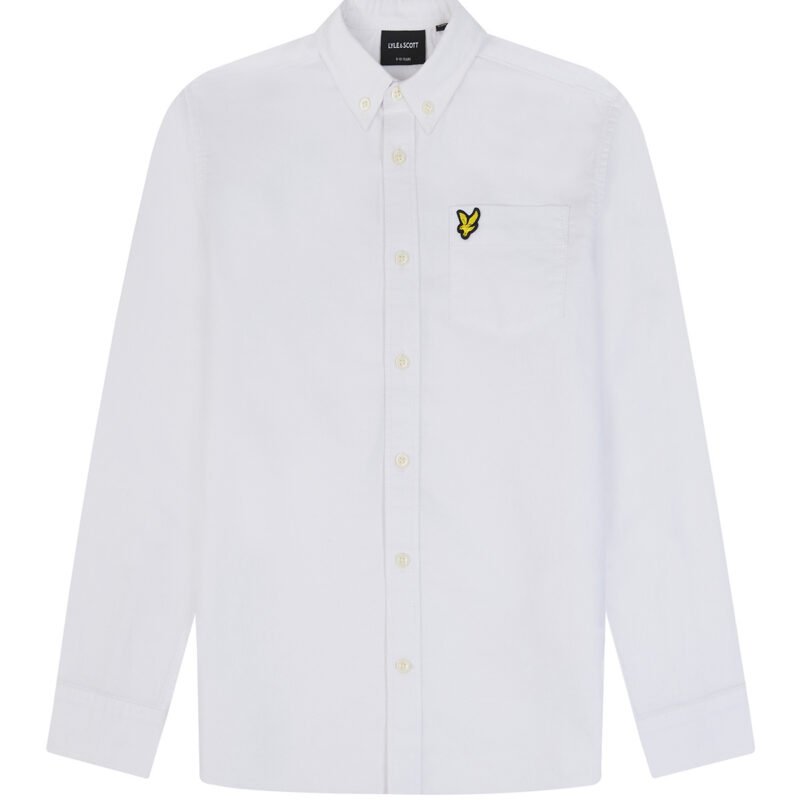 Lyle & Scott Blouse Oxford - Wit Lyle & Scott Blouse Oxford - WitMateriaal BODY SHELL 100% COTTON