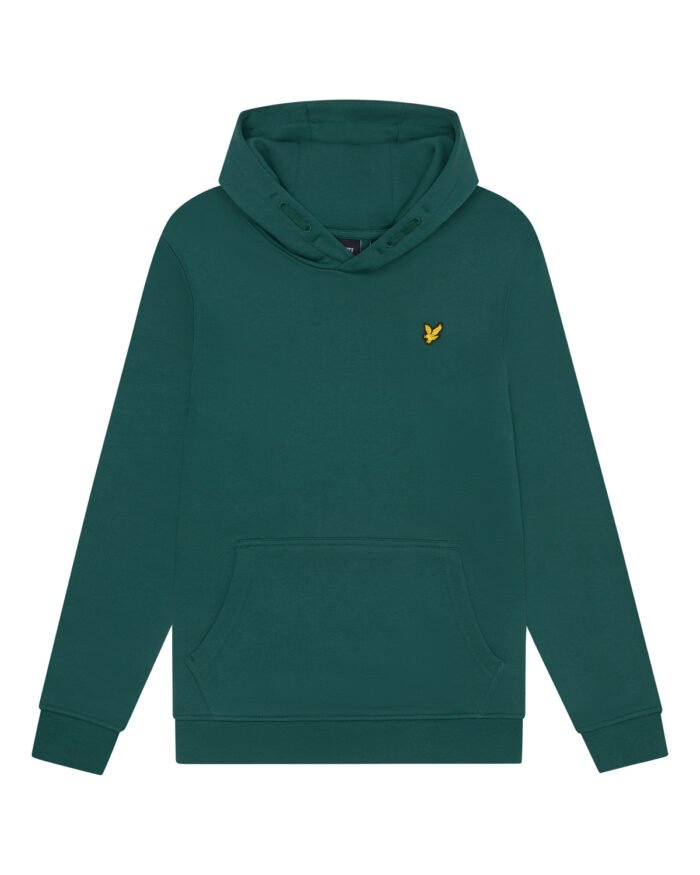 Lyle & Scott Hoodie - X310 Deep Emerald groen Lyle & Scott Hoodie - X310 Deep Emerald groenMateriaal Body Shell 100% Cotton