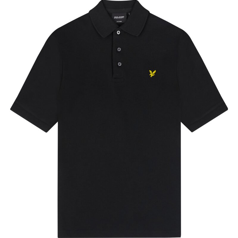 Lyle & Scott Polo shirt - Jet zwart Lyle & Scott Polo shirt - Jet zwartMateriaal BODY SHELL 3% ELASTANE 97% COTTON