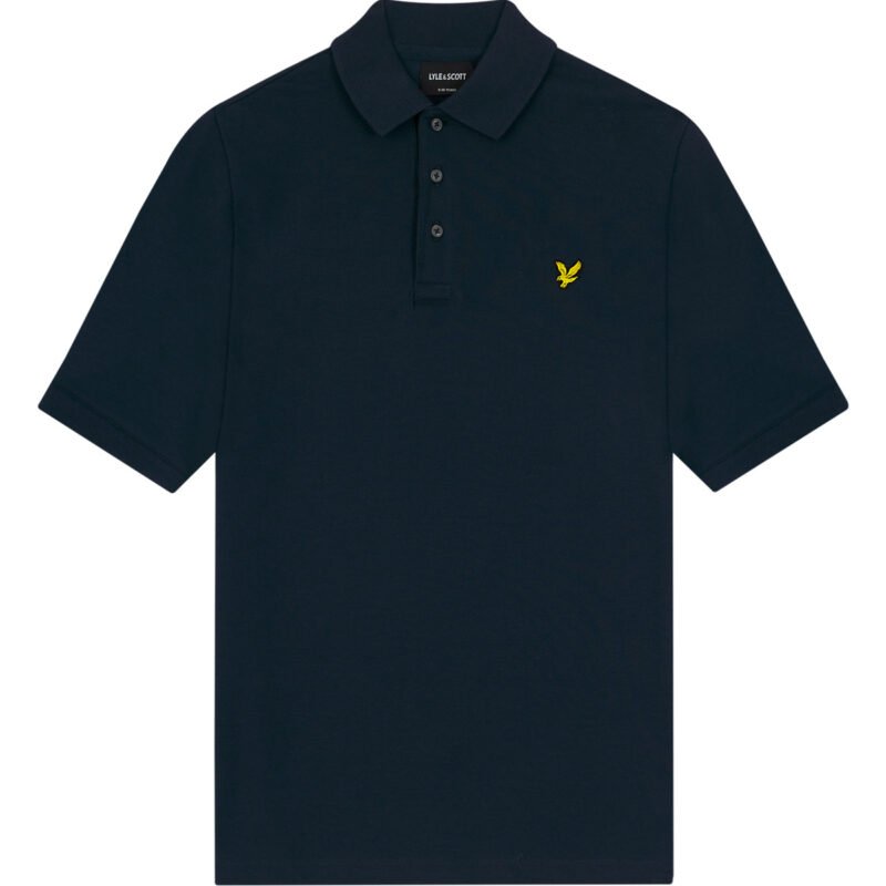 Lyle & Scott Polo shirt - Navy blauw Lyle & Scott Polo shirt - Navy blauwMateriaal BODY SHELL 3% ELASTANE 97% COTTON