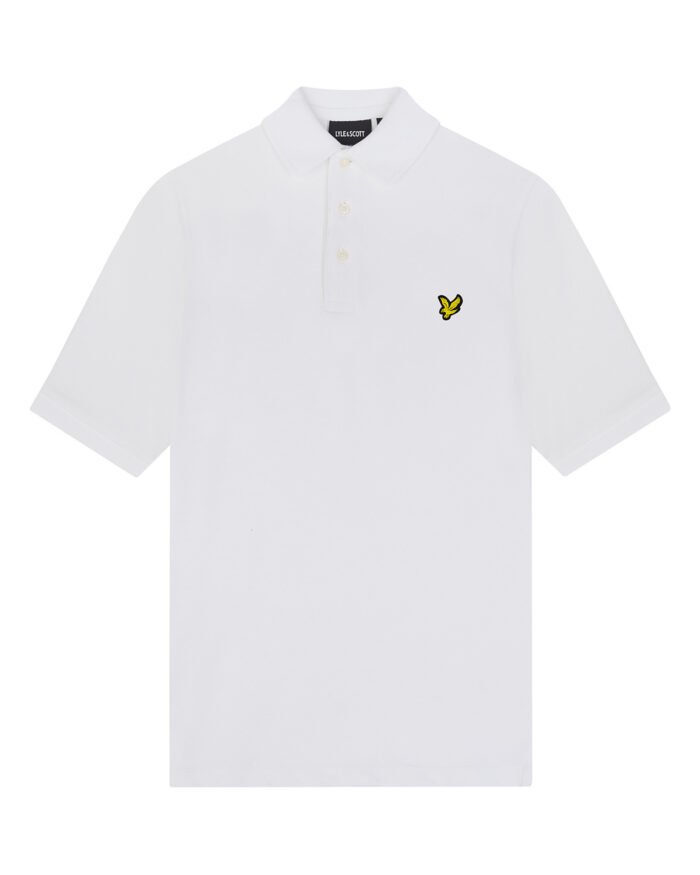 Lyle & Scott Polo shirt - Wit Lyle & Scott Polo shirt - WitMateriaal BODY SHELL 3% ELASTANE 97% COTTON