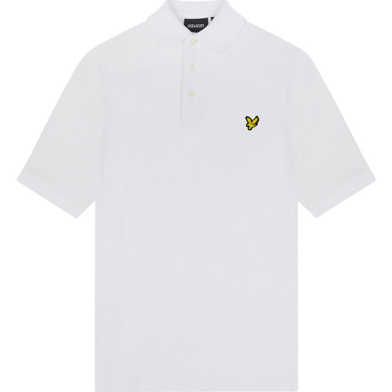 Lyle & Scott Polo shirt - Wit Lyle & Scott Polo shirt - WitMateriaal BODY SHELL 3% ELASTANE 97% COTTON