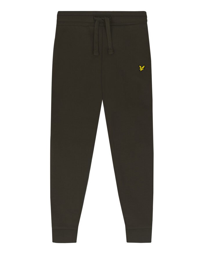 Lyle & Scott Sweat broek skinny - Olijf groen Lyle & Scott Sweat broek skinny - Olijf groenMateriaal BODY SHELL 100% COTTON