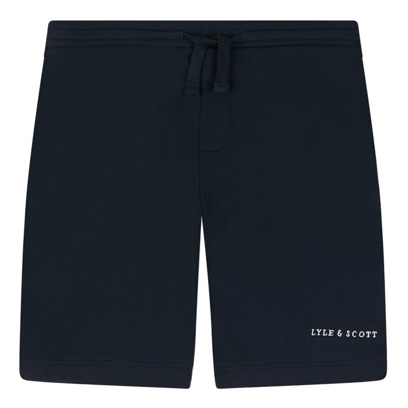Lyle & Scott Sweat short Script - Donker navy blauw Lyle & Scott Sweat short Script - Donker navy blauwMateriaal BODY SHELL 100% COTTON