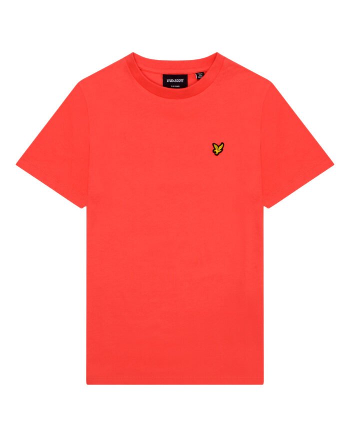 Lyle & Scott T-shirt plain - X312 Radical koraal Lyle & Scott T-shirt plain - X312 Radical koraalMateriaal Body Shell 100% Cotton