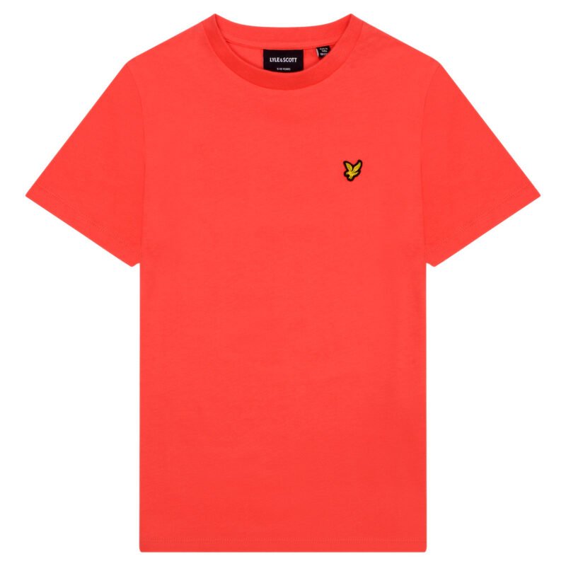 Lyle & Scott T-shirt plain - X312 Radical koraal Lyle & Scott T-shirt plain - X312 Radical koraalMateriaal Body Shell 100% Cotton