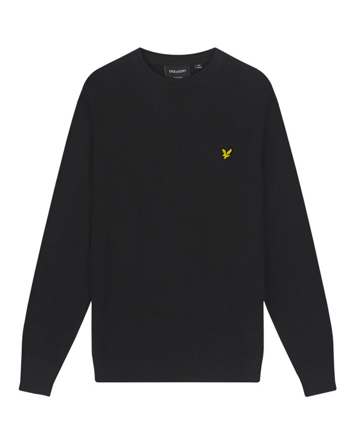 Lyle & Scott Trui - Z865 Jet zwart Lyle & Scott Trui - Z865 Jet zwartMateriaal Body Shell 100% Cotton