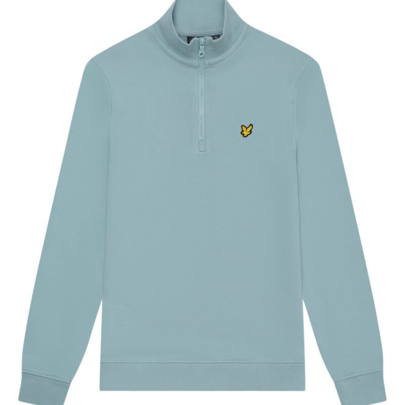 Lyle & Scott Trui met rits - X304 Blauw Smoke Lyle & Scott Trui met rits - X304 Blauw SmokeMateriaal Body Shell 100% Cotton