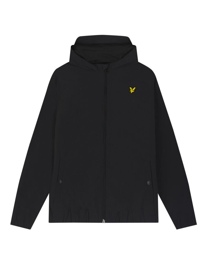 Lyle & Scott Zomerjas met capuchon - Jet zwart Lyle & Scott Zomerjas met capuchon - Jet zwartMateriaal BODY LINING 100% POLYESTER BODY SHELL 100% NYLON SLEEVE LINING 100% POLYESTER