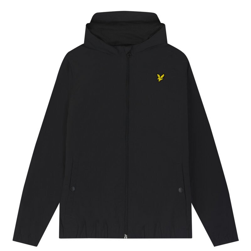 Lyle & Scott Zomerjas met capuchon - Jet zwart Lyle & Scott Zomerjas met capuchon - Jet zwartMateriaal BODY LINING 100% POLYESTER BODY SHELL 100% NYLON SLEEVE LINING 100% POLYESTER