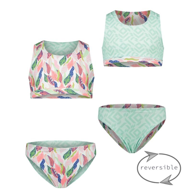 MAYCE Meisjes bikini - AOP multi MAYCE Meisjes bikini - AOP multiLET OP: Product foto is juist!80% recycled polyester