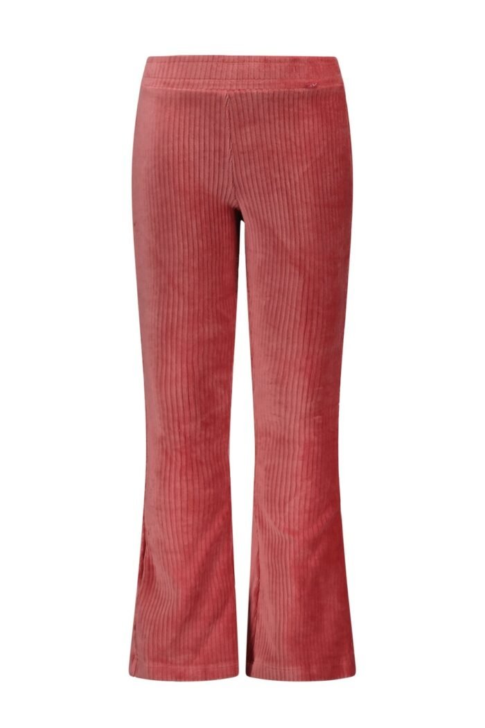 MAYCE Meisjes flair broek rib velours - Rouge MAYCE Meisjes flair broek rib velours - RougeMateriaal 65% CO