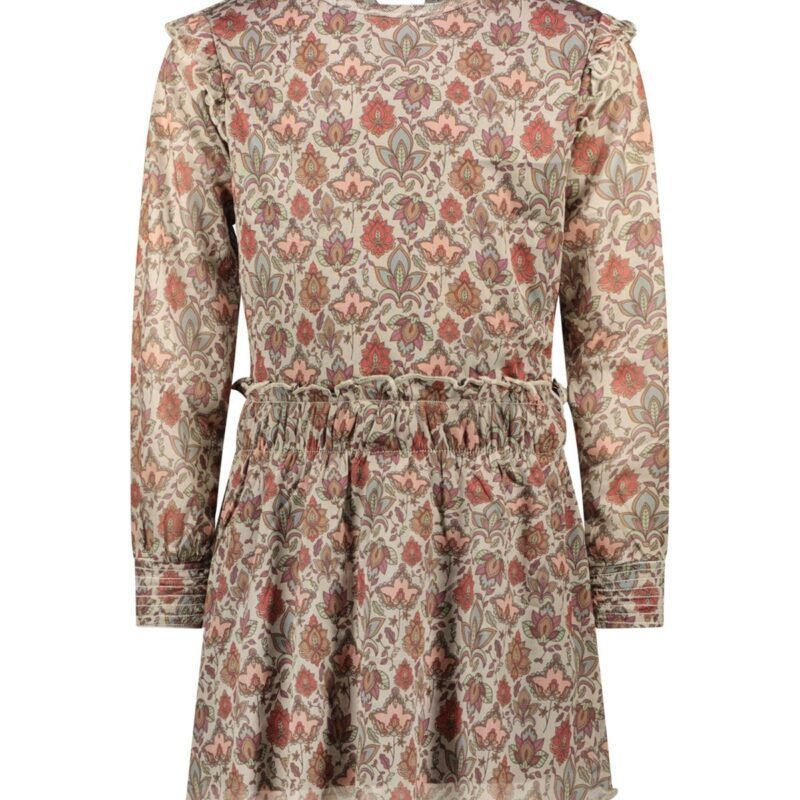 MAYCE Meisjes jurk mesh - Paisley MAYCE Meisjes jurk mesh - PaisleyMateriaal 65% PE