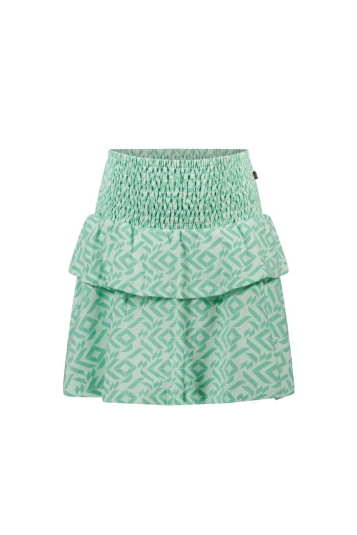 MAYCE Meisjes rok - Mint groen AOP MAYCE Meisjes rok - Mint groen AOPMateriaal 95% katoen