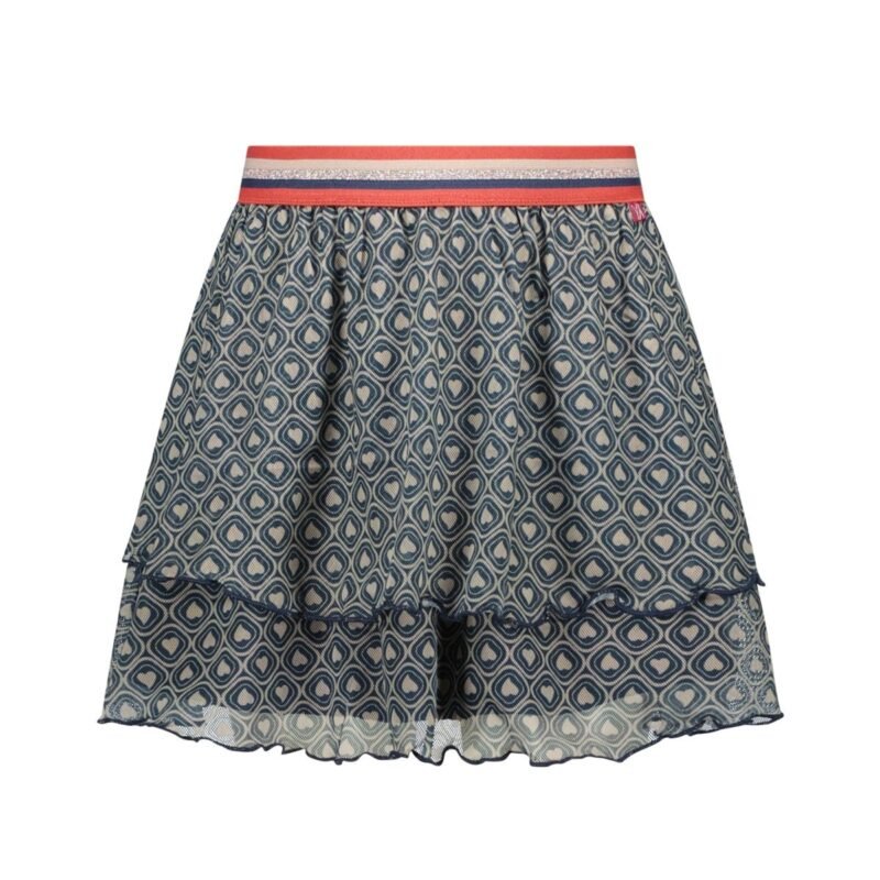 MAYCE Meisjes rok mesh - Hartjes MAYCE Meisjes rok mesh - HartjesMateriaal 65% PE