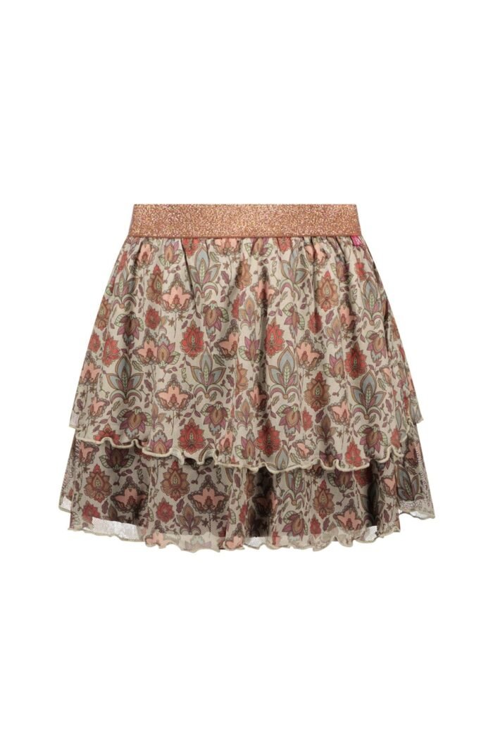 MAYCE Meisjes rok mesh - Paisley MAYCE Meisjes rok mesh - PaisleyMateriaal 65% PE