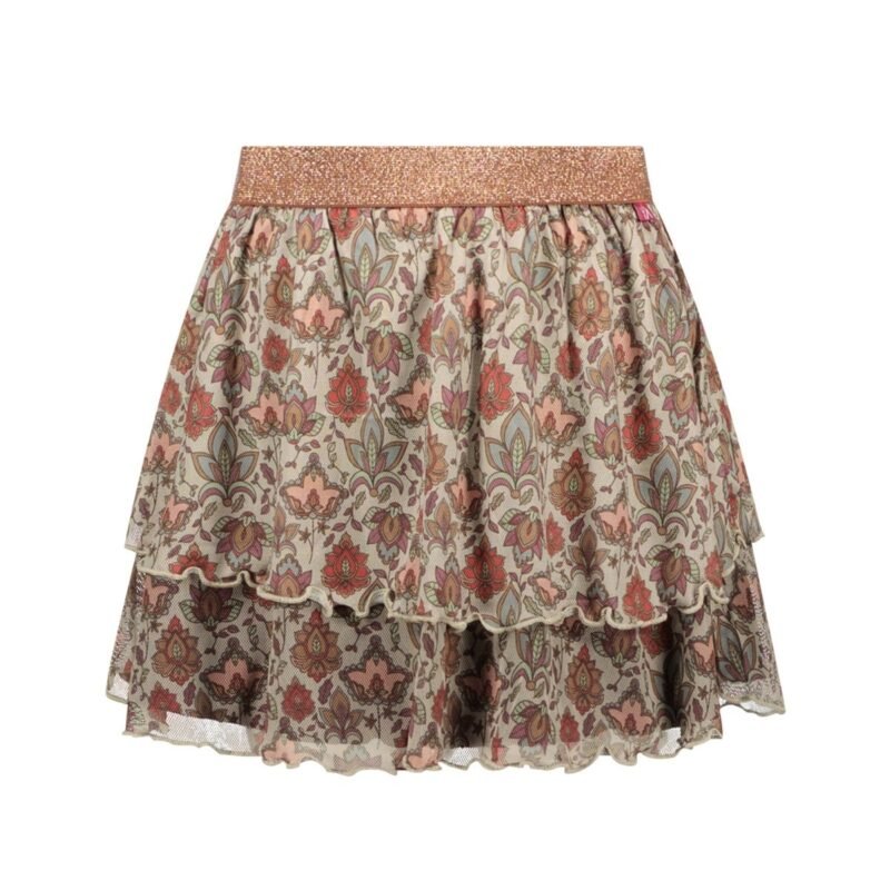 MAYCE Meisjes rok mesh - Paisley MAYCE Meisjes rok mesh - PaisleyMateriaal 65% PE